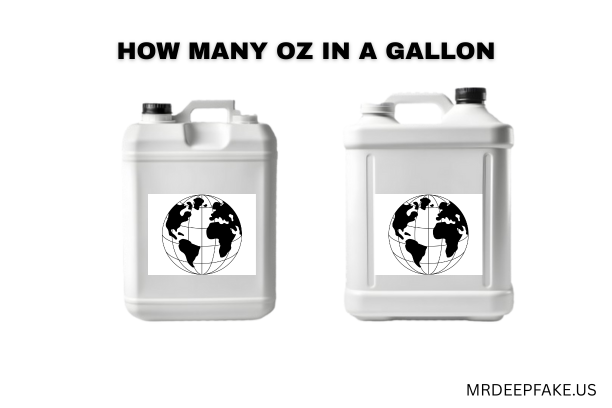 how many oz in a gallon