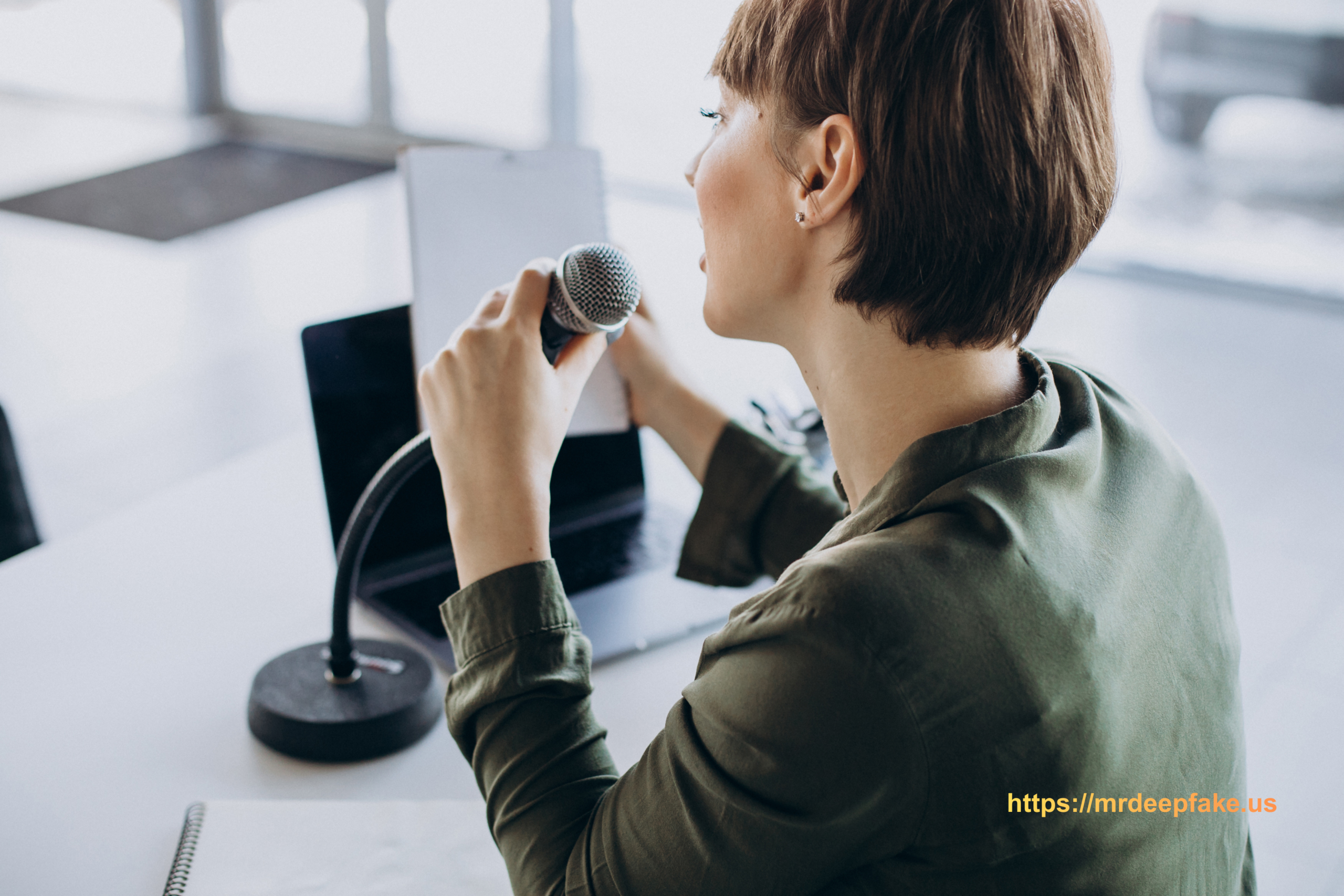 Media.io AI voice maker tutorial medeepfake